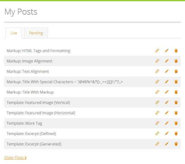 Frontend Publishing Pro - Plugin de envio de postagem do WordPress - Image 2