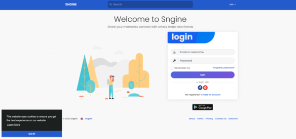 Sngine - A melhor plataforma de rede social em PHP - Image 4