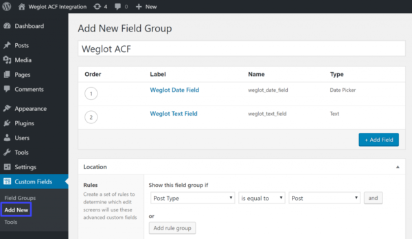 Advanced Custom Fields (ACF) Pro - Imagem 2