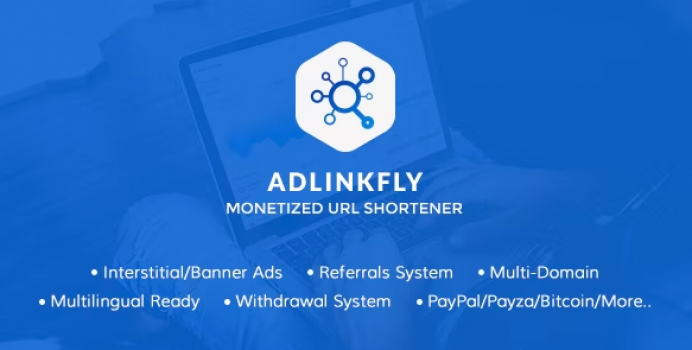 AdLinkFly - Encurtador de URL monetizado