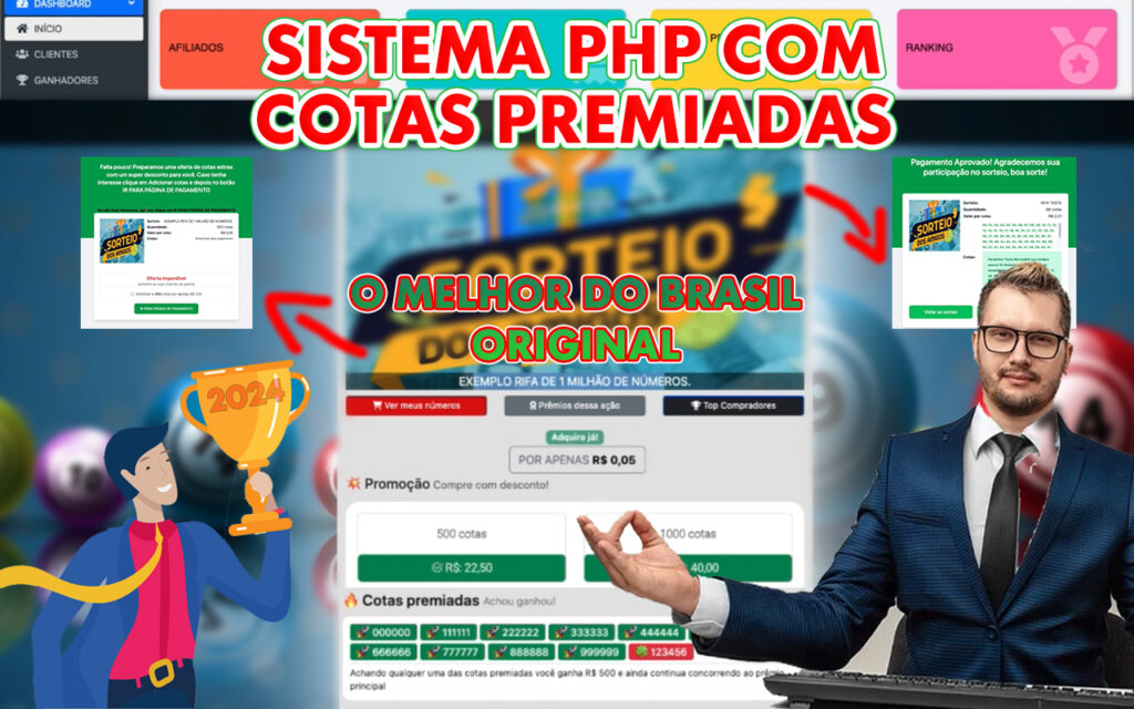 O Sistema de Rifa Versão 14: Atualizações no Design e Recursos