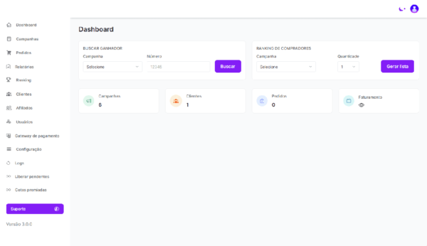 Script Rifa Premium Php v15 – 10 Milhões de Números, Afiliados e cotas premiadas - Image 3