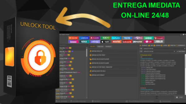 Unlock Tool - Desbloqueio de Sistemas, Celular...