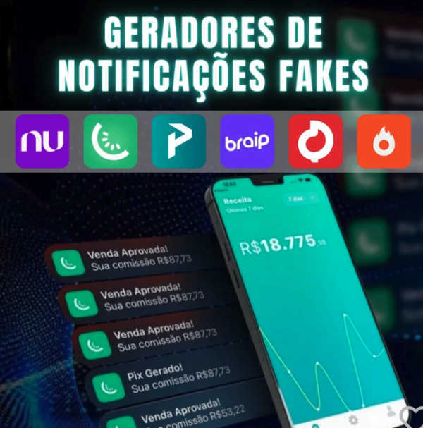 Gerador De Notificações Fake - Android