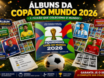 Álbum Completo da Copa do Mundo 2026 – Todas as Figurinhas em PDF  + Extras Imprimir